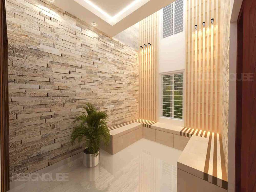 Villa Architecture Interiors at Tilak nagar, Shimoga